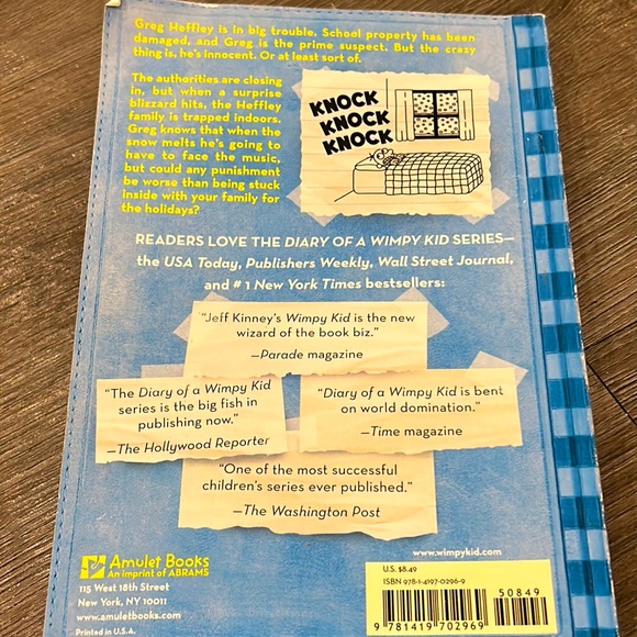 Diary of a Wimpy Kid. Cabin Fever. By Jeff Kinney. Paperback. - Picture 2 of 3